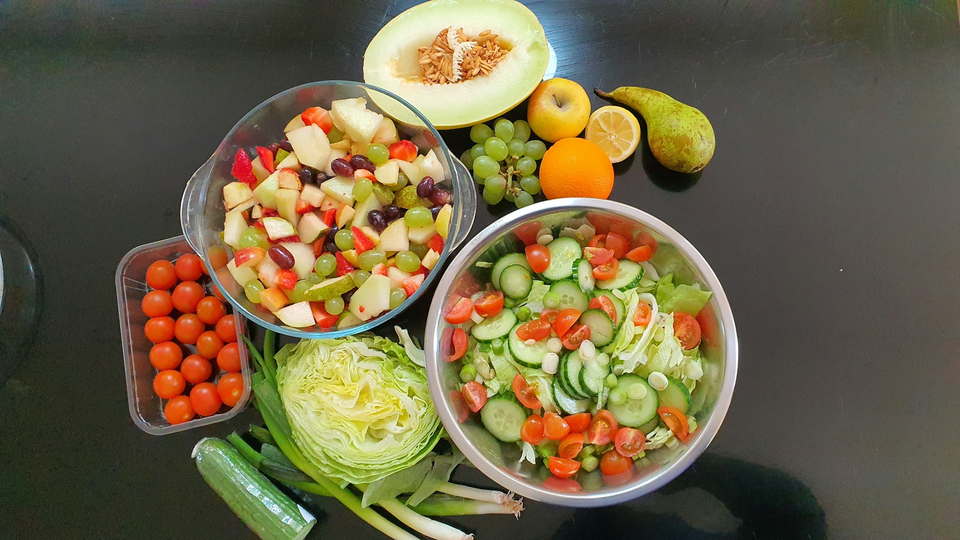 Cibo sano fresco